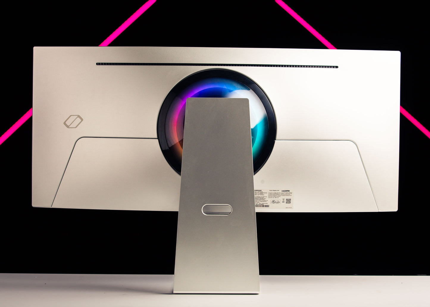 SAMSUNG 34 Odyssey G85SB QD-OLED Ultra WQHD Curved 175Hz LS34BG850SNXZA - Silver