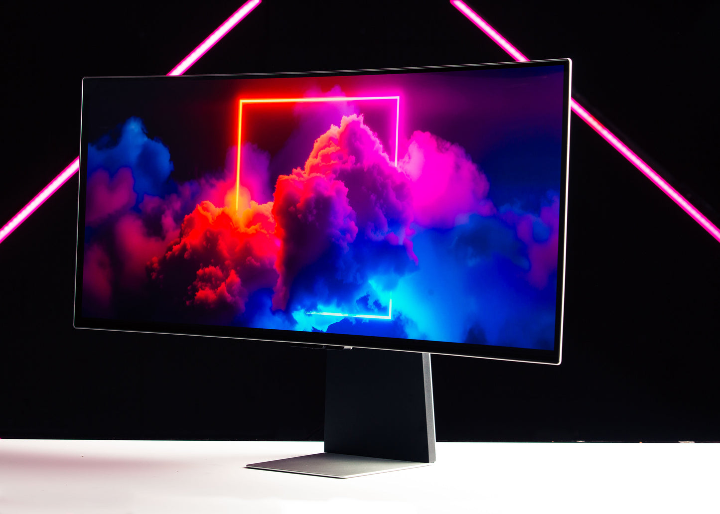 SAMSUNG 34 Odyssey G85SB QD-OLED Ultra WQHD Curved 175Hz LS34BG850SNXZA - Silver