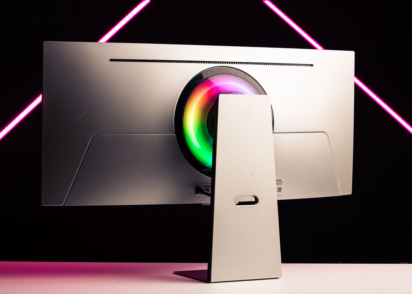 SAMSUNG 34 Odyssey G85SB QD-OLED Ultra WQHD Curved 175Hz LS34BG850SNXZA - Silver