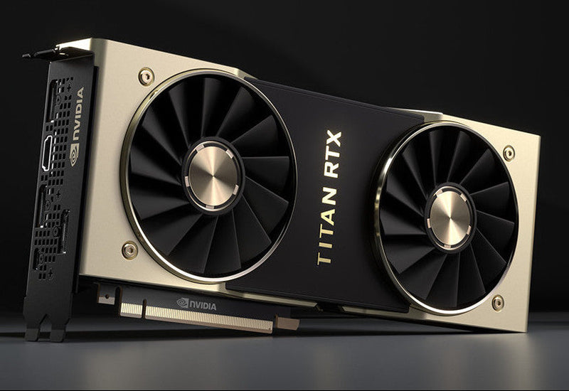 NVIDIA TITAN RTX — angle