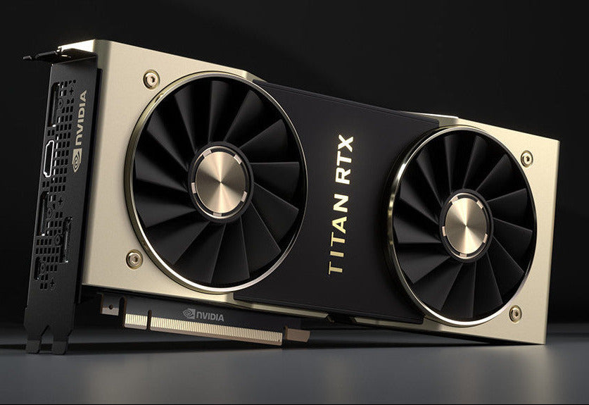 NVIDIA TITAN RTX — angle
