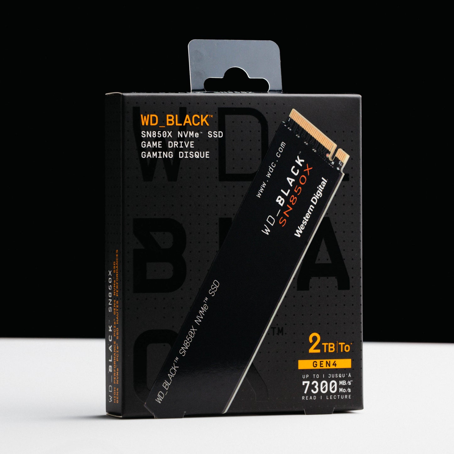 2TB - WD_BLACK SN850X NVMe Internal Gaming SSD Solid State Drive - Gen4 PCIe, M.2 2280