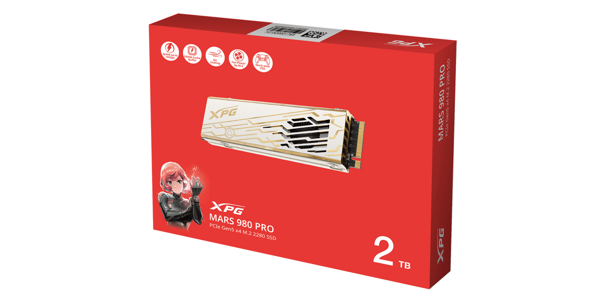 ADATA XPG MARS 980 PRO 2TB PCIe 5.0 NVMe — 6