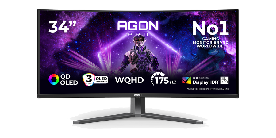 AOC AGON AG346UCD 34″ UWQHD 175Hz OLED — 1