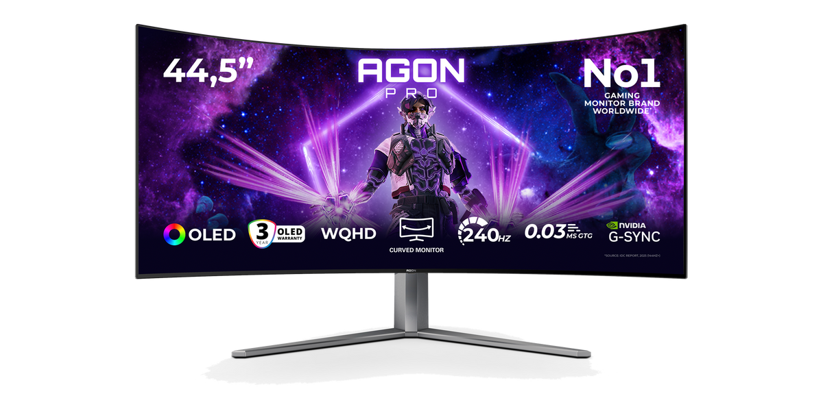 AOC AGON AG456UCZD 45″ UWQHD 240Hz OLED — 1