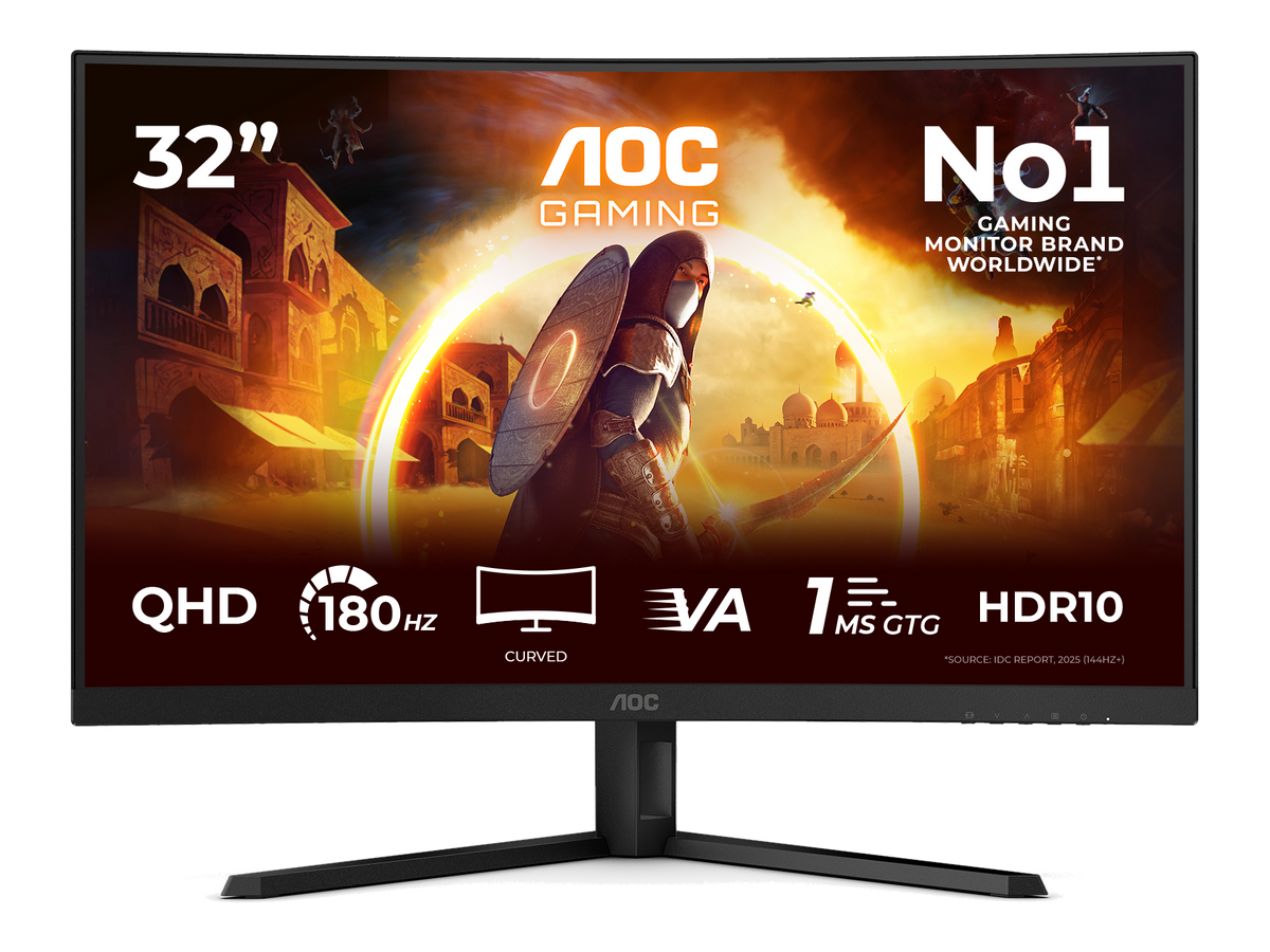 AOC AGON CQ32G4VE 32″ QHD 180Hz VA — 1