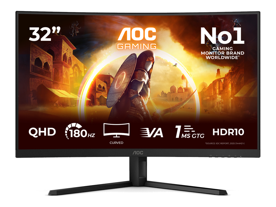 AOC AGON CQ32G4VE 32″ QHD 180Hz VA — 1