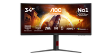 AOC AGON CU34G4Z 34″ UWQHD 240Hz VA — 1