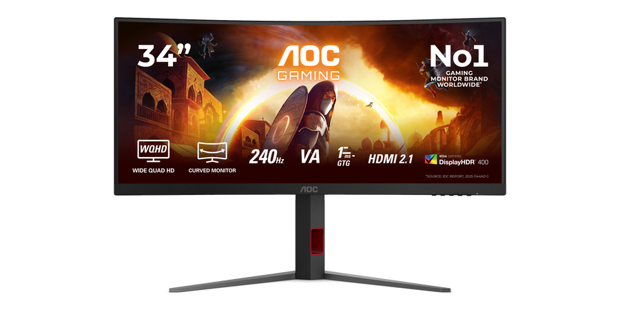 AOC AGON CU34G4Z 34″ UWQHD 240Hz VA — 1