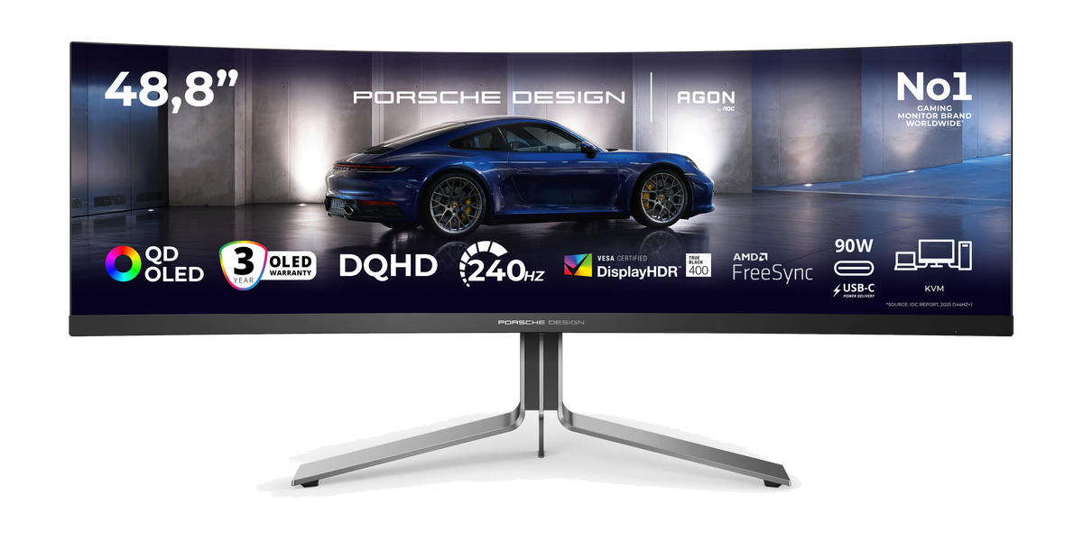 AOC AGON PD49 49″ DQHD 240Hz OLED — 1