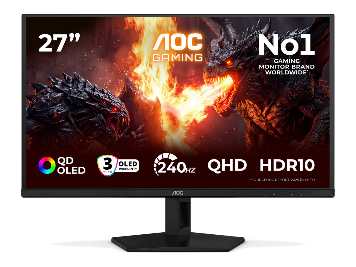 AOC AGON Q27G41ZDF 27″ QHD 240Hz OLED — 1