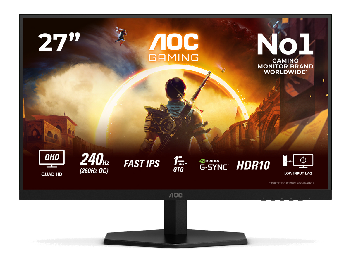 AOC AGON Q27G42ZE 27″ QHD 240Hz Fast IPS — 1