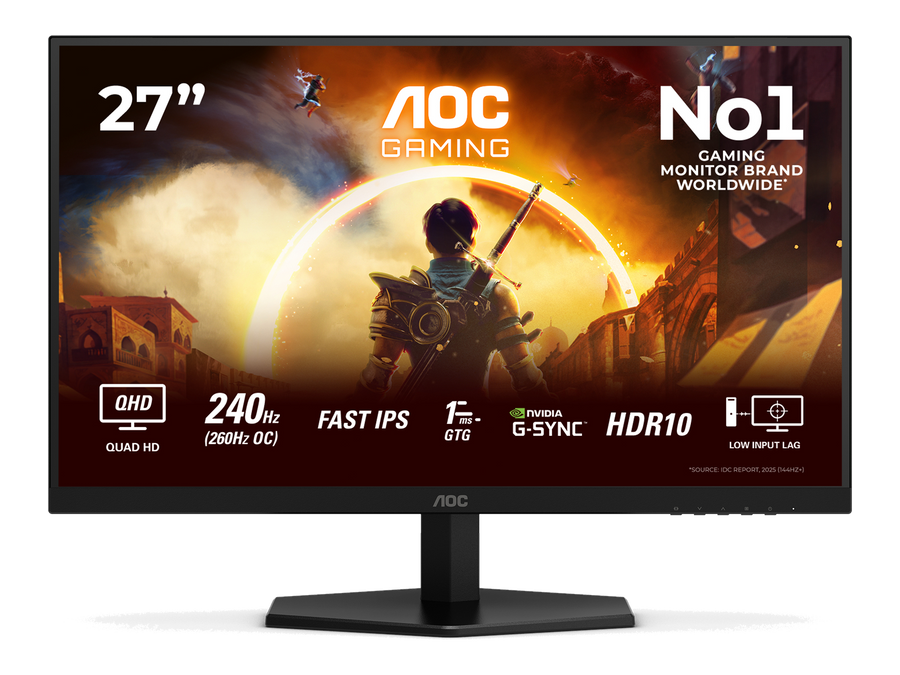 AOC AGON Q27G42ZE 27″ QHD 240Hz Fast IPS — 1