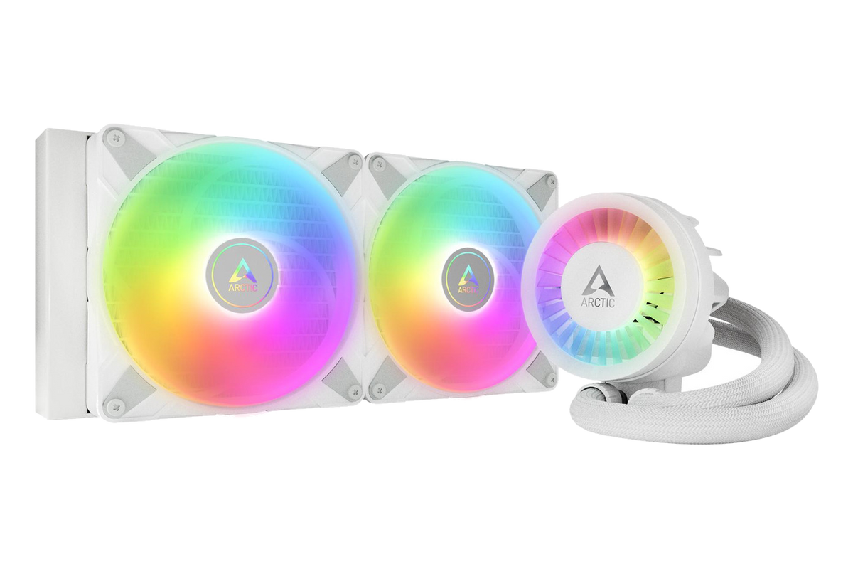 Arctic Liquid Freezer III 280 A-RGB AIO Liquid Cooler White — 1