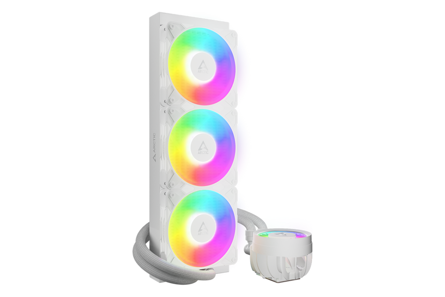 Arctic Liquid Freezer III Pro 360 ARGB AIO Liquid Cooler White — 1