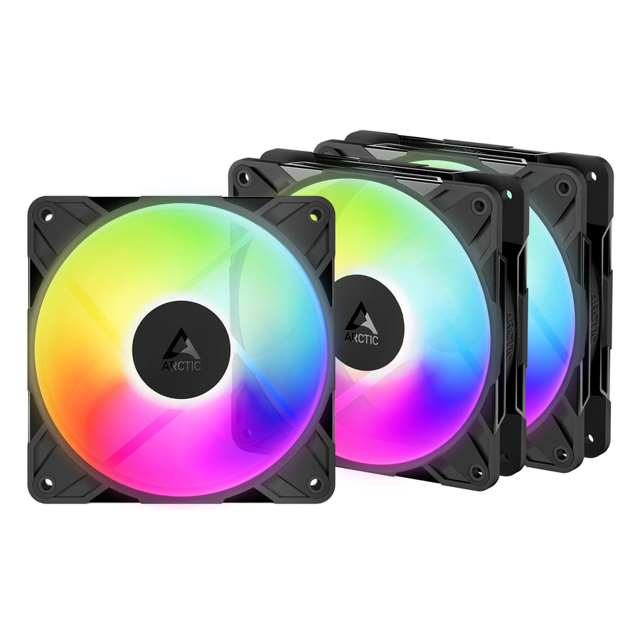 Arctic FREEZER P12 Pro Reverse A-RGB 120mm 3-Pack Case Fan — 1