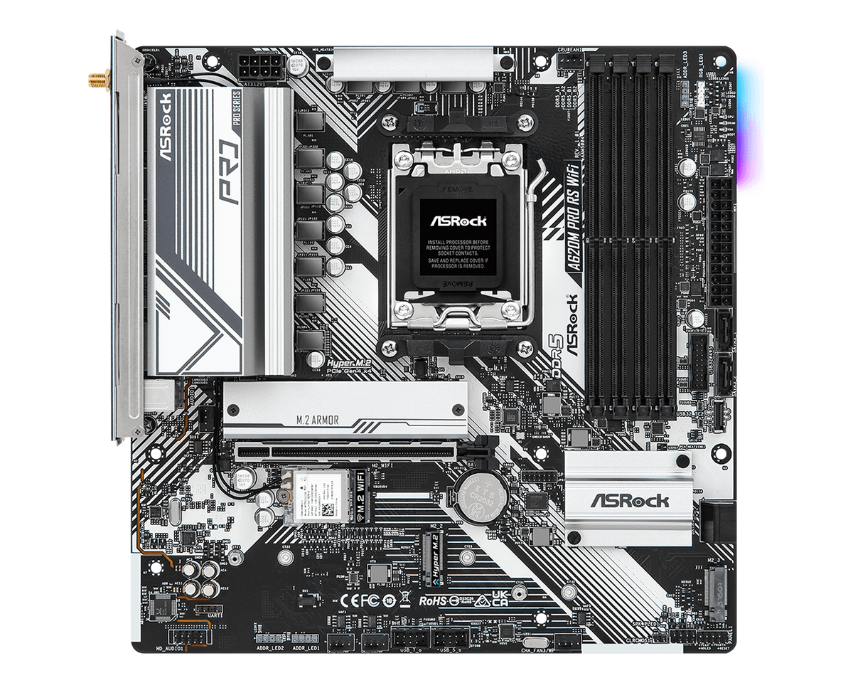 ASRock A620M Pro RS WiFi — 1