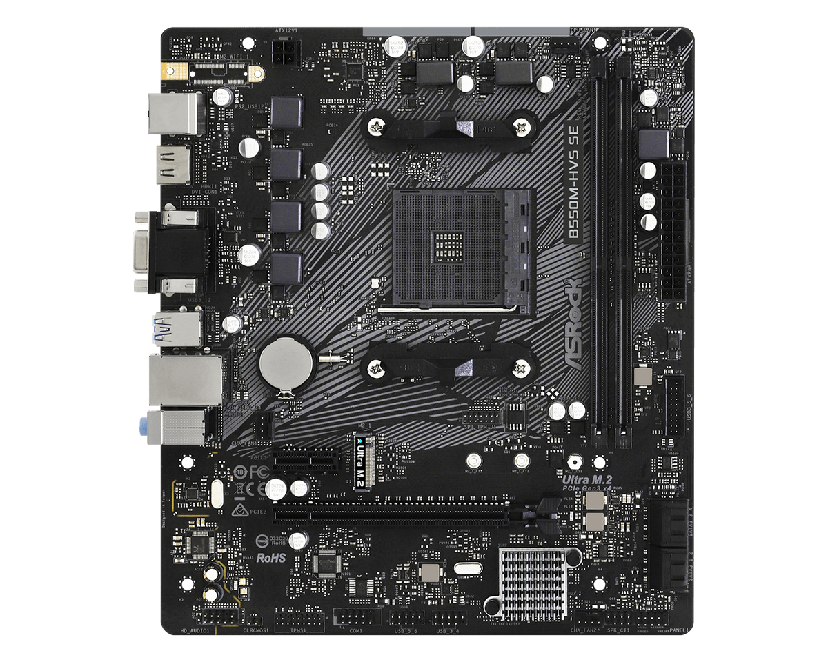 ASRock B550M-HVS SE — 1