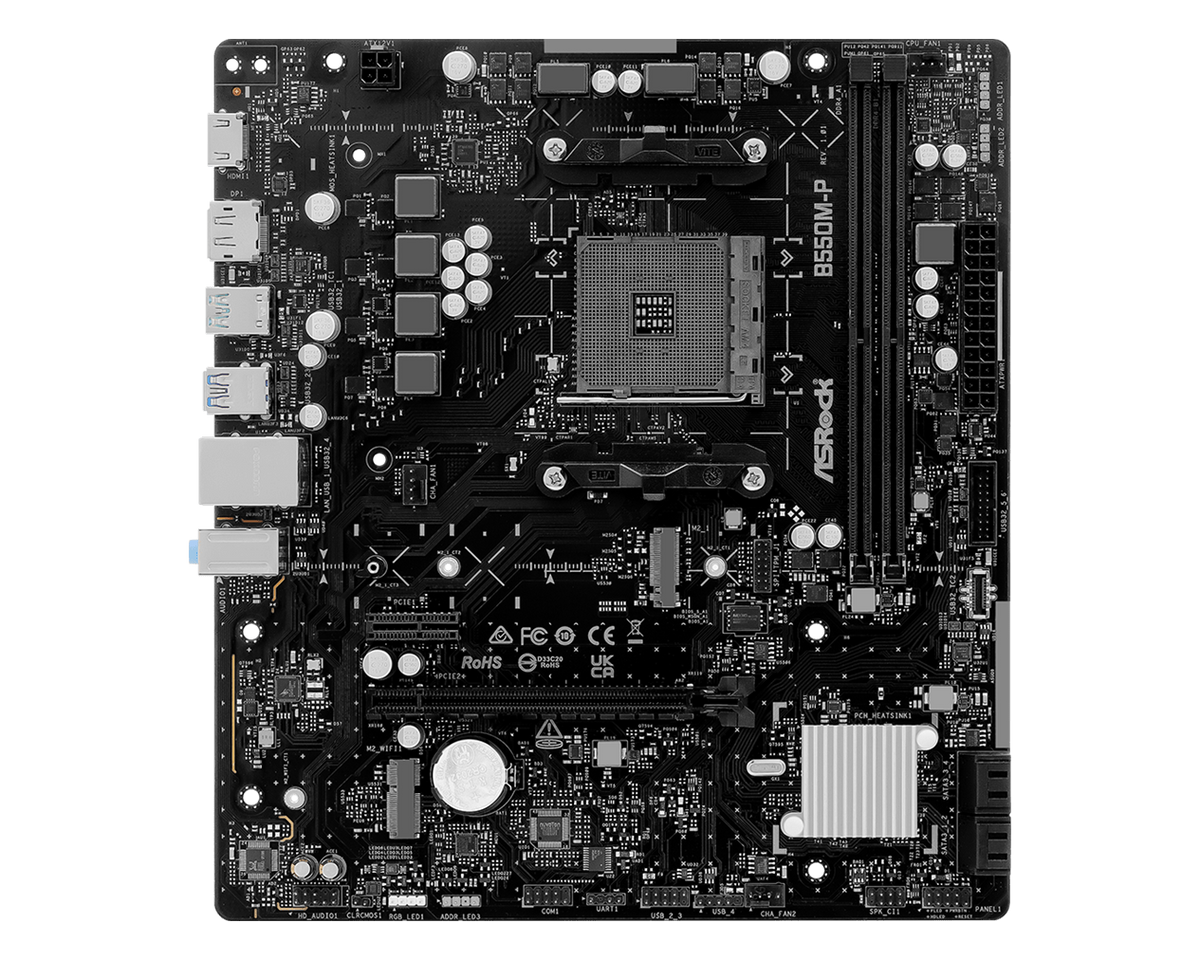 ASRock B550M-P — 1