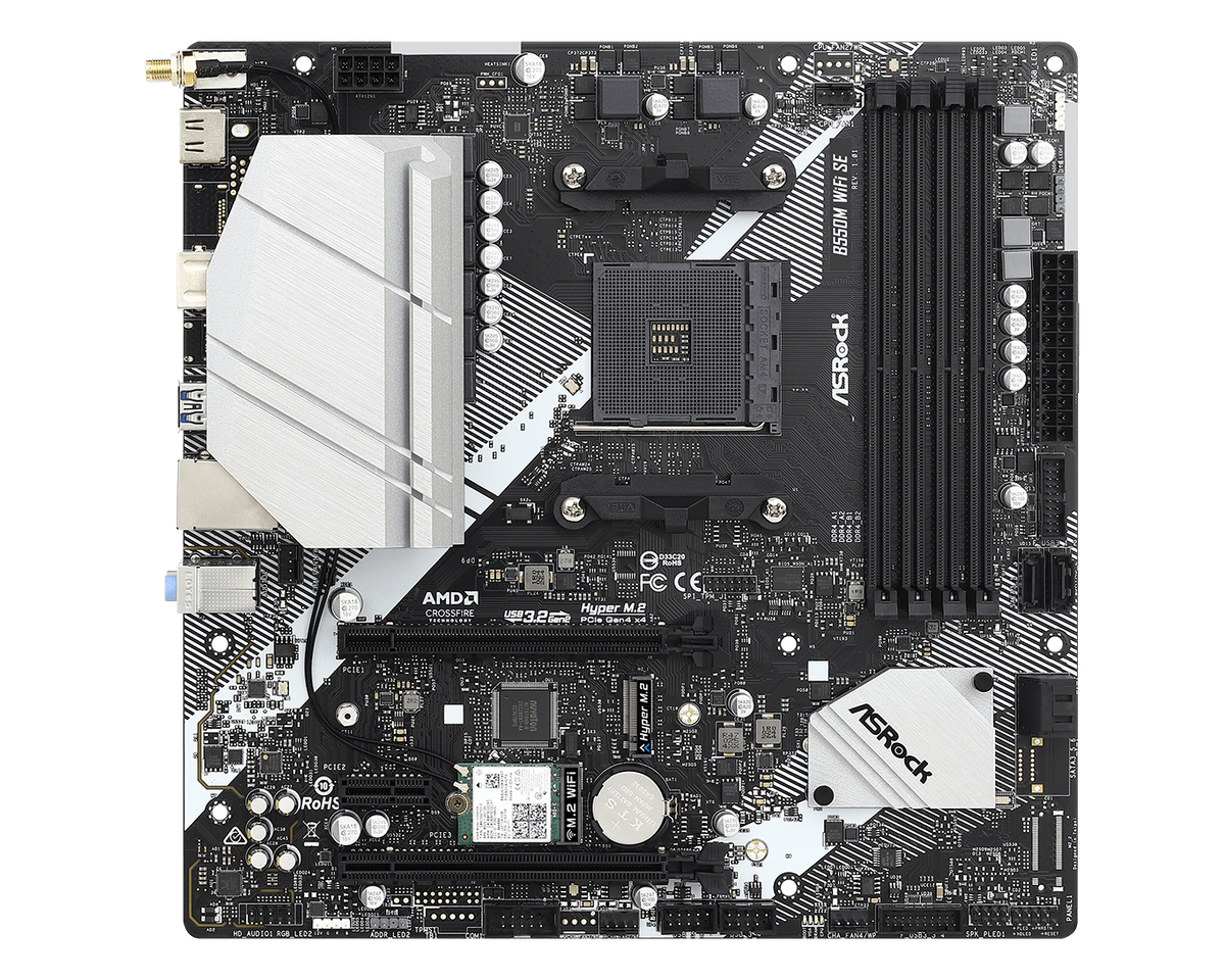ASRock B550M WiFi SE — 1