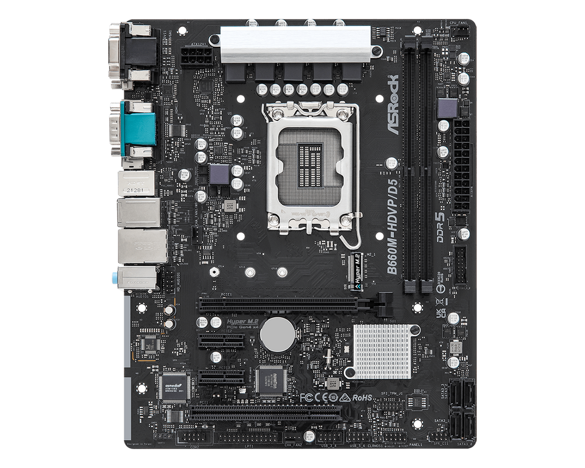 ASRock B660M-HDVP/D5 R2.0 — 1