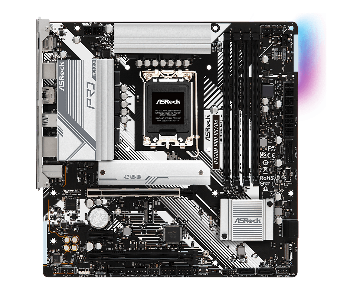 ASRock B760M Pro RS/D4 — 1