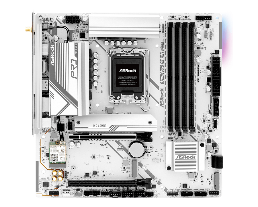 ASRock B760M Pro RS WiFi White — 1