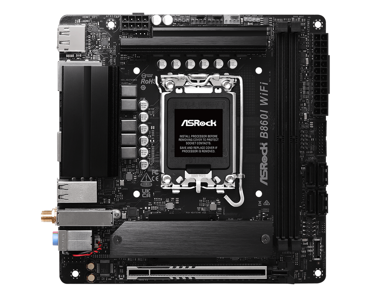 ASRock B860I WiFi — 1