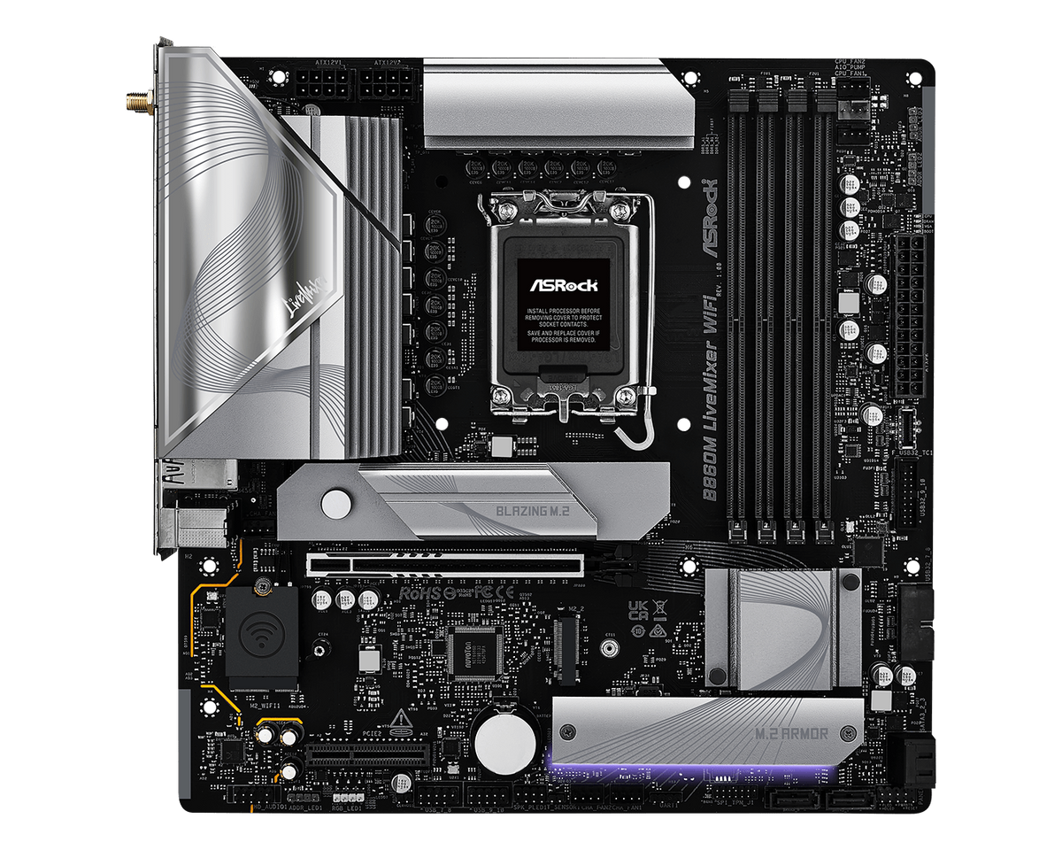 ASRock B860M LiveMixer WiFi — 1