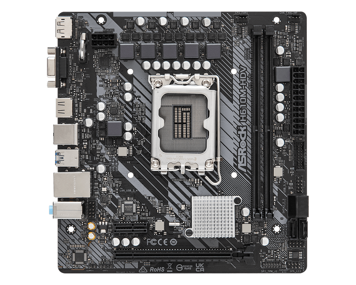 ASRock H610M-HDV — 1
