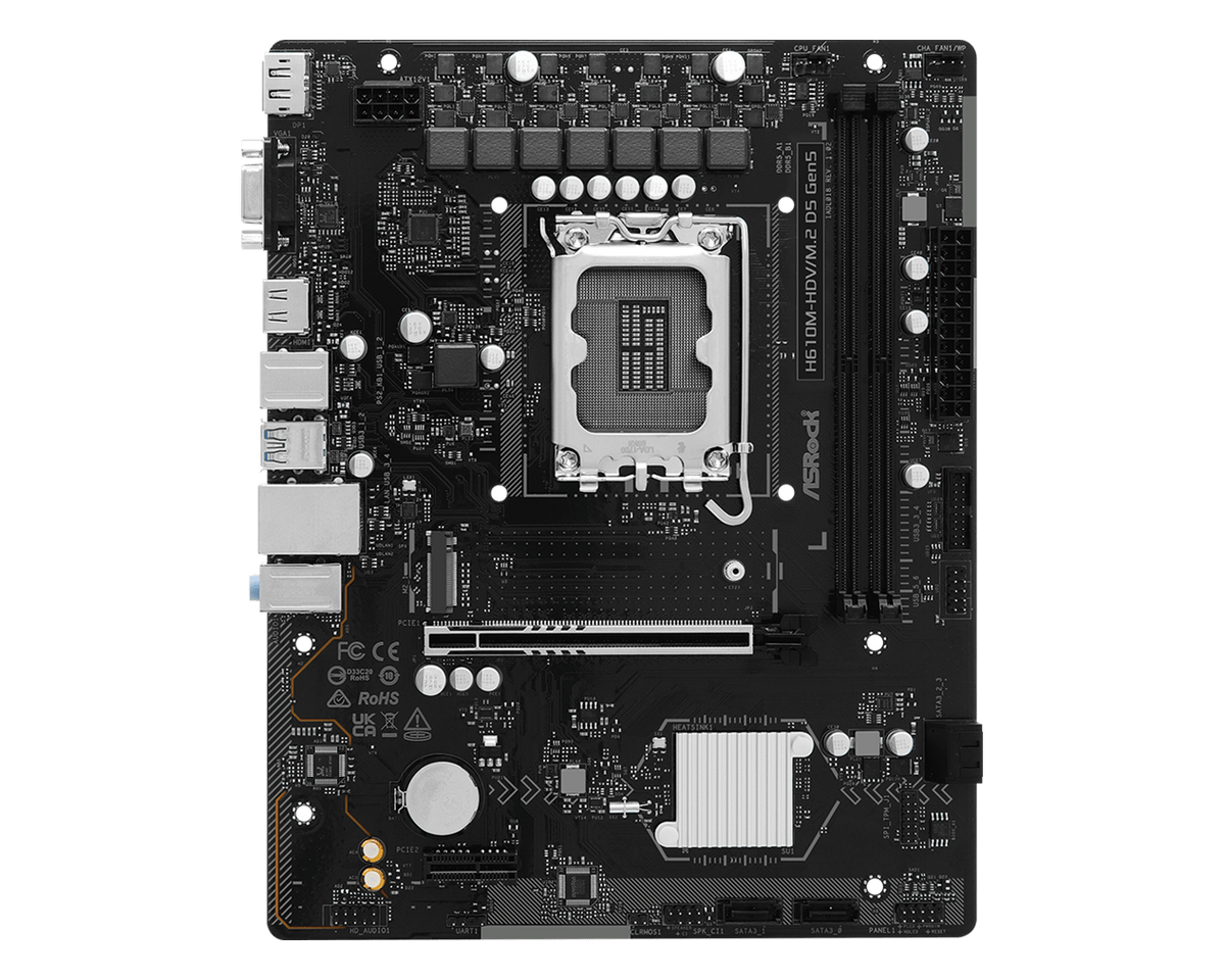 ASRock H610M-HDV/M.2 D5 Gen5 — 1