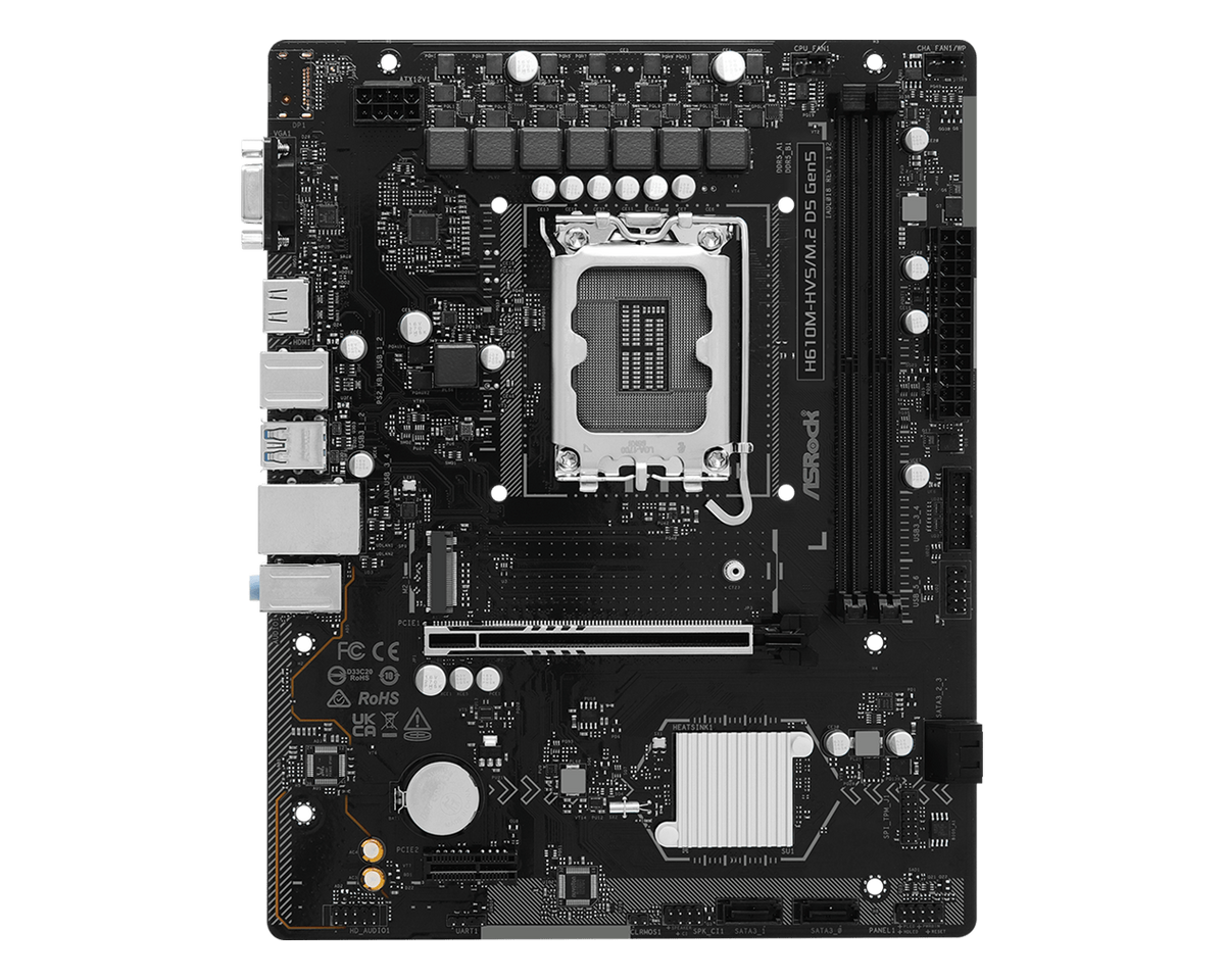 ASRock H610M-HVS/M.2 D5 Gen5 — 1