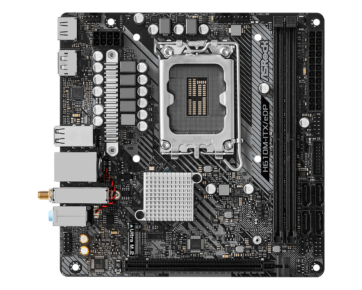 ASRock H610M-ITX/eDP — 1