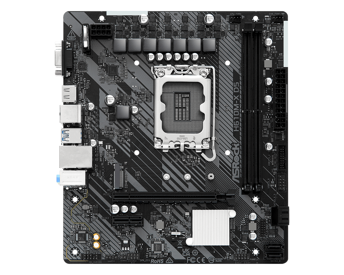 ASRock H610M-X D5 — 1