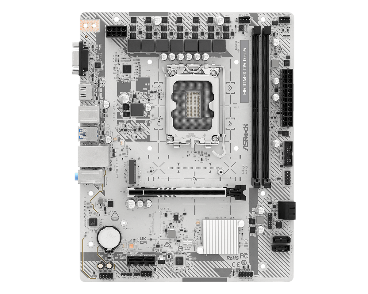 ASRock H610M-X D5 Gen5 — 1