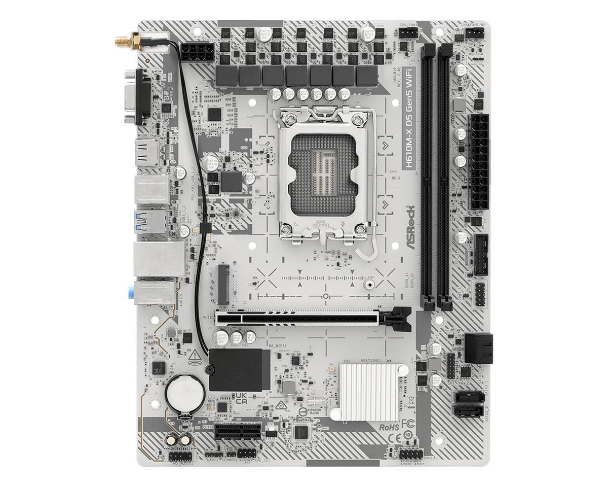ASRock H610M-X D5 Gen5 WiFi — 1