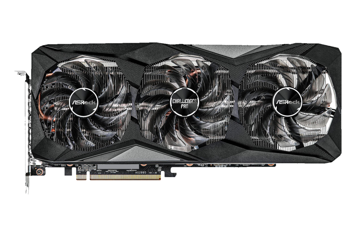 ASRock CHALLENGER PRO RX 6750 XT Low Profile 12GB — 1