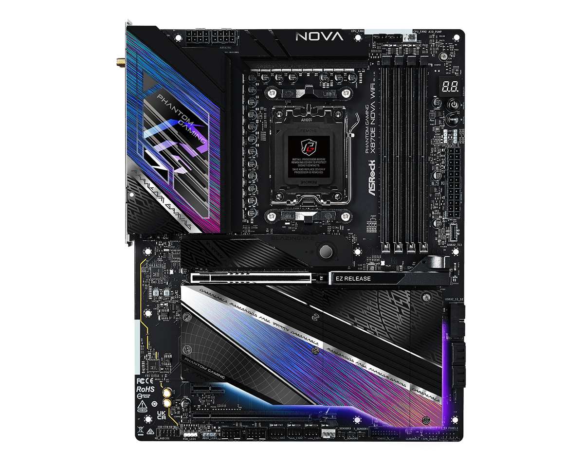 ASRock X870E Nova WiFi — 1