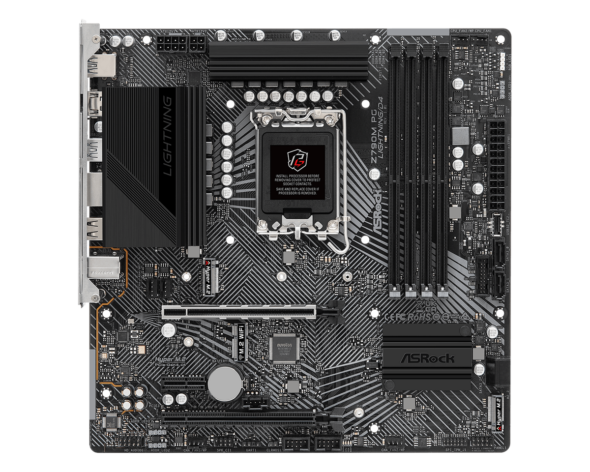 ASRock Z790M PG Lightning/D4 — 1