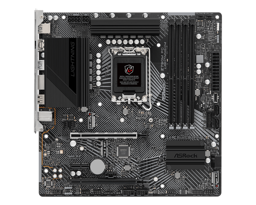 ASRock Z790M PG Lightning/D4 — 1
