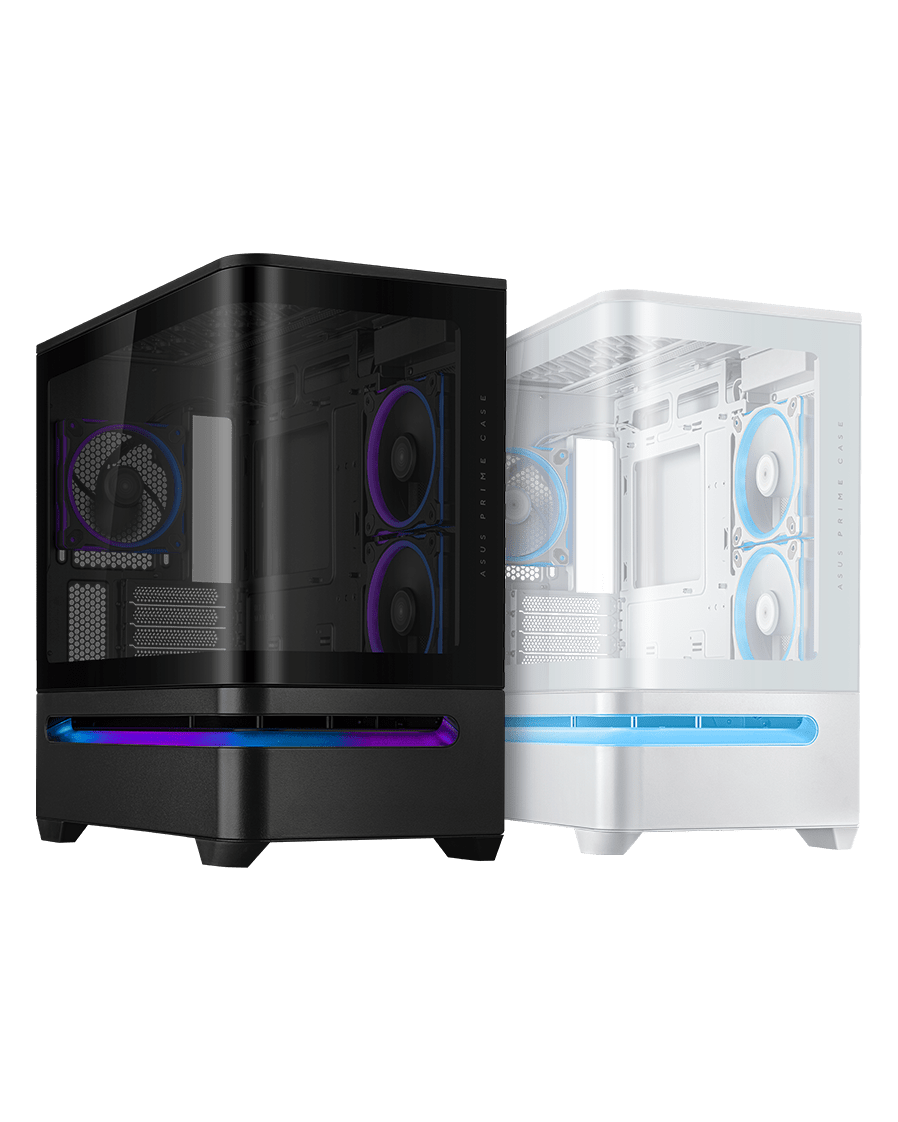 ASUS Prime AP202 ARGB Micro-ATX Tower — 1