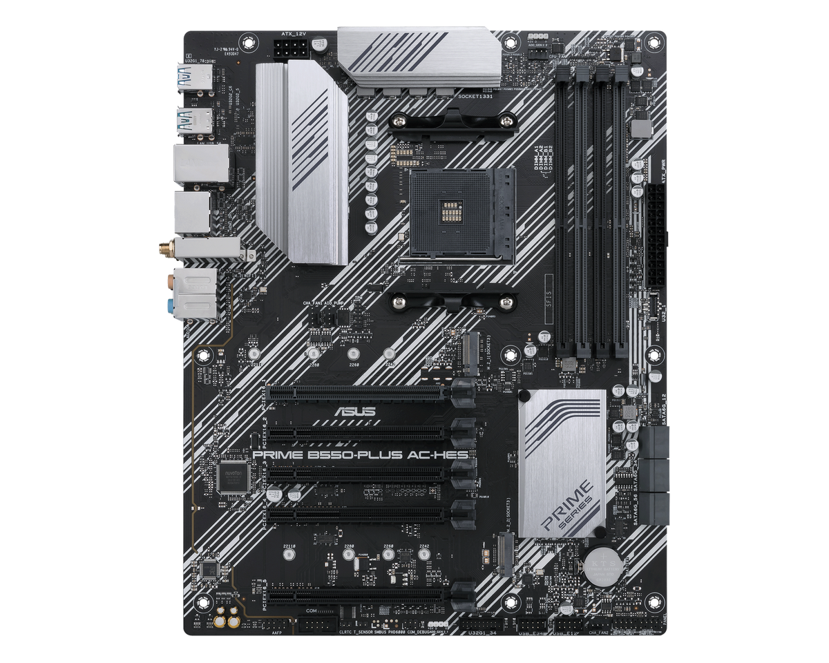 ASUS PRIME B550-PLUS AC-HES — 1