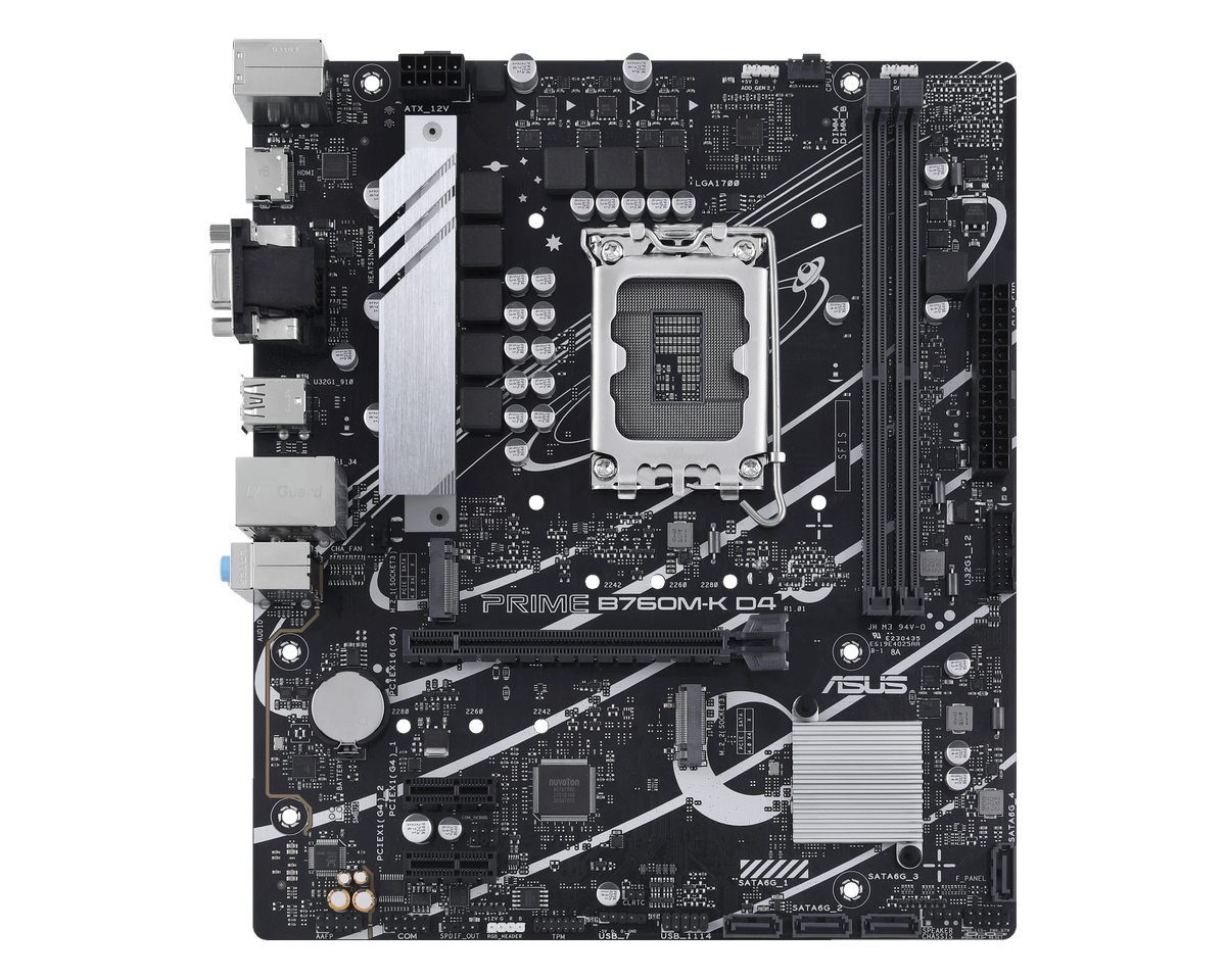 ASUS PRIME B760M-K D4 — 1