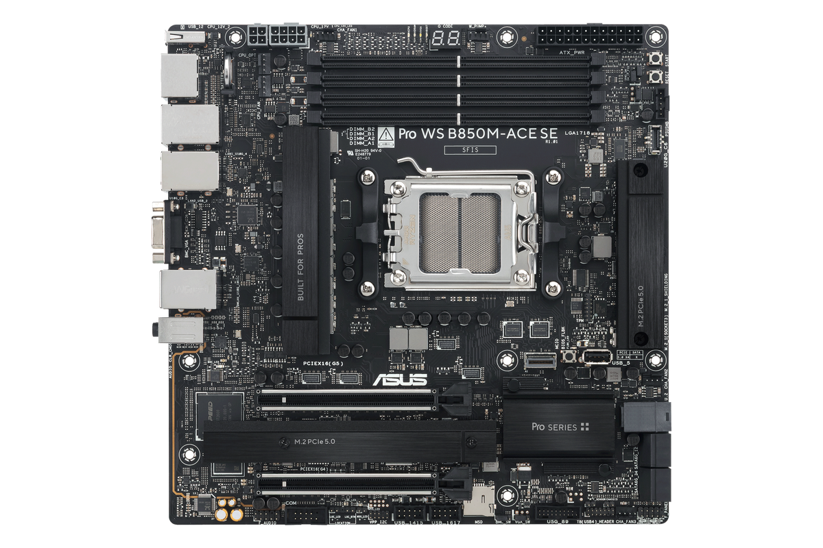 ASUS PRO WS B850M-ACE SE — 1