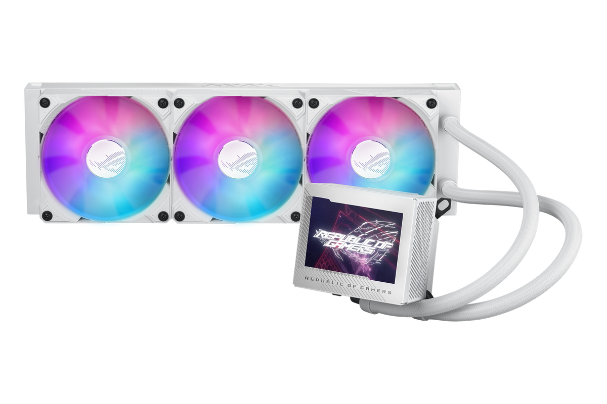ASUS ROG Ryujin III 360 ARGB AIO Liquid Cooler White — 1