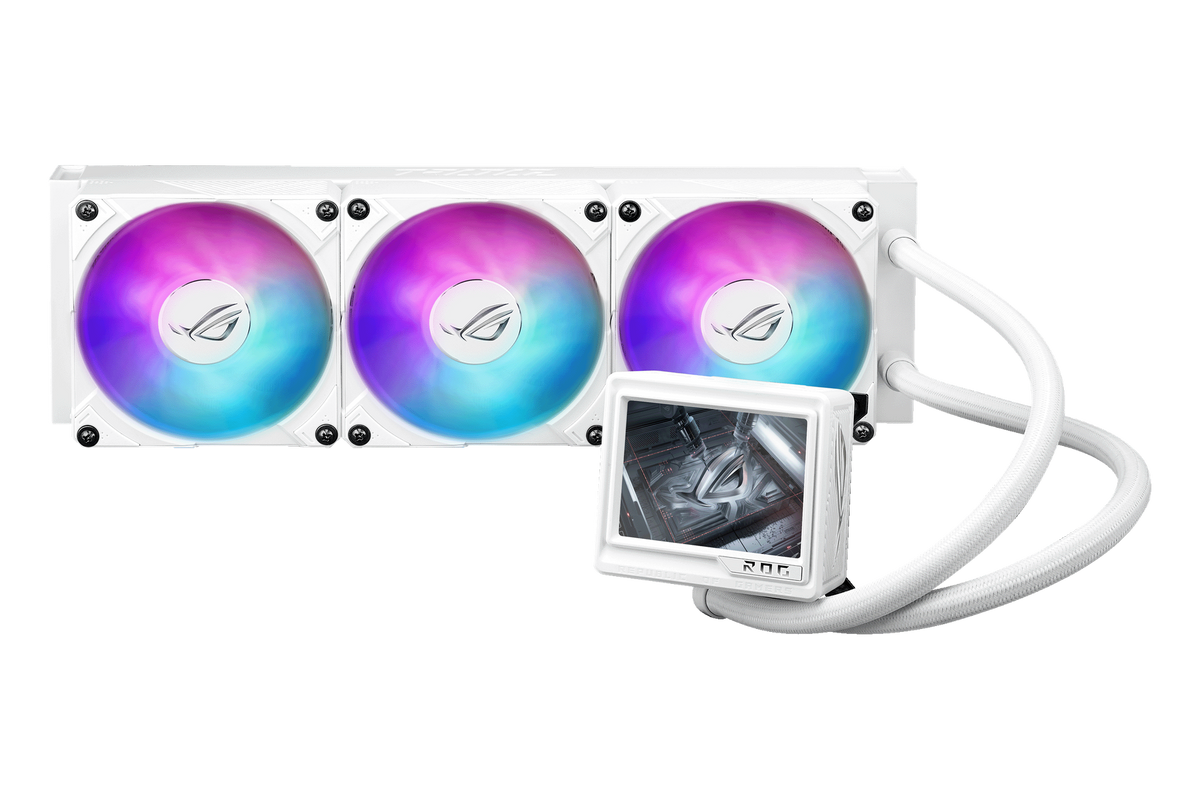 ASUS ROG Ryujin III 360 ARGB Extreme AIO Liquid Cooler White — 1