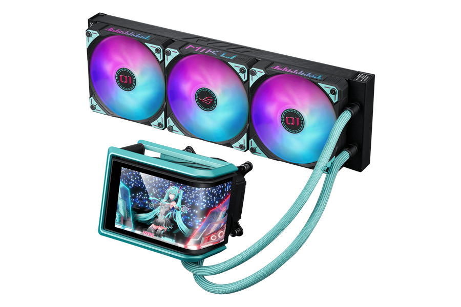 ASUS ROG Ryuo IV 360 ARGB Hatsune Miku Edition AIO Liquid Cooler — 1
