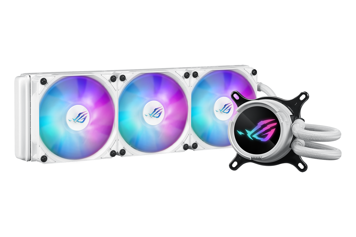 ASUS ROG Strix LC III 360 ARGB AIO Liquid Cooler White — 1