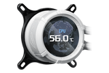 ASUS ROG Strix LC III 360 ARGB LCD AIO Liquid Cooler White — 4