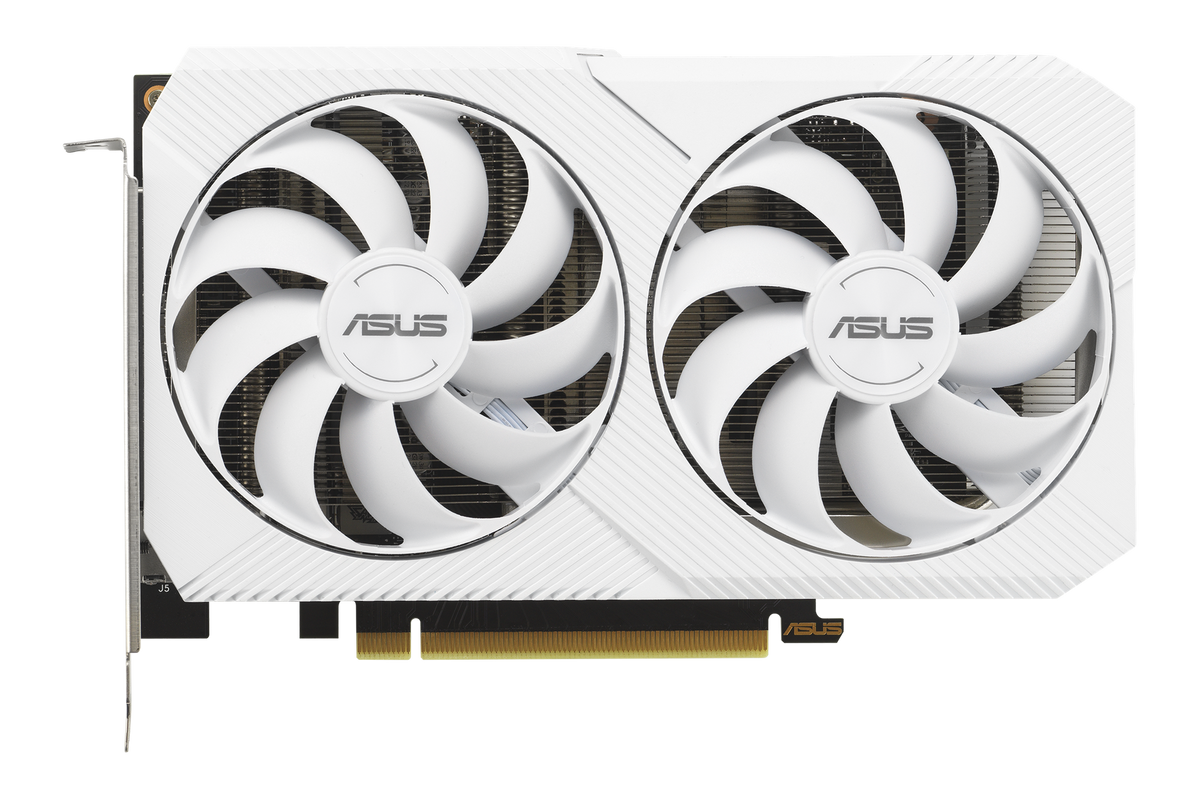ASUS DUAL RTX 3060 OC 12GB WHITE — 1